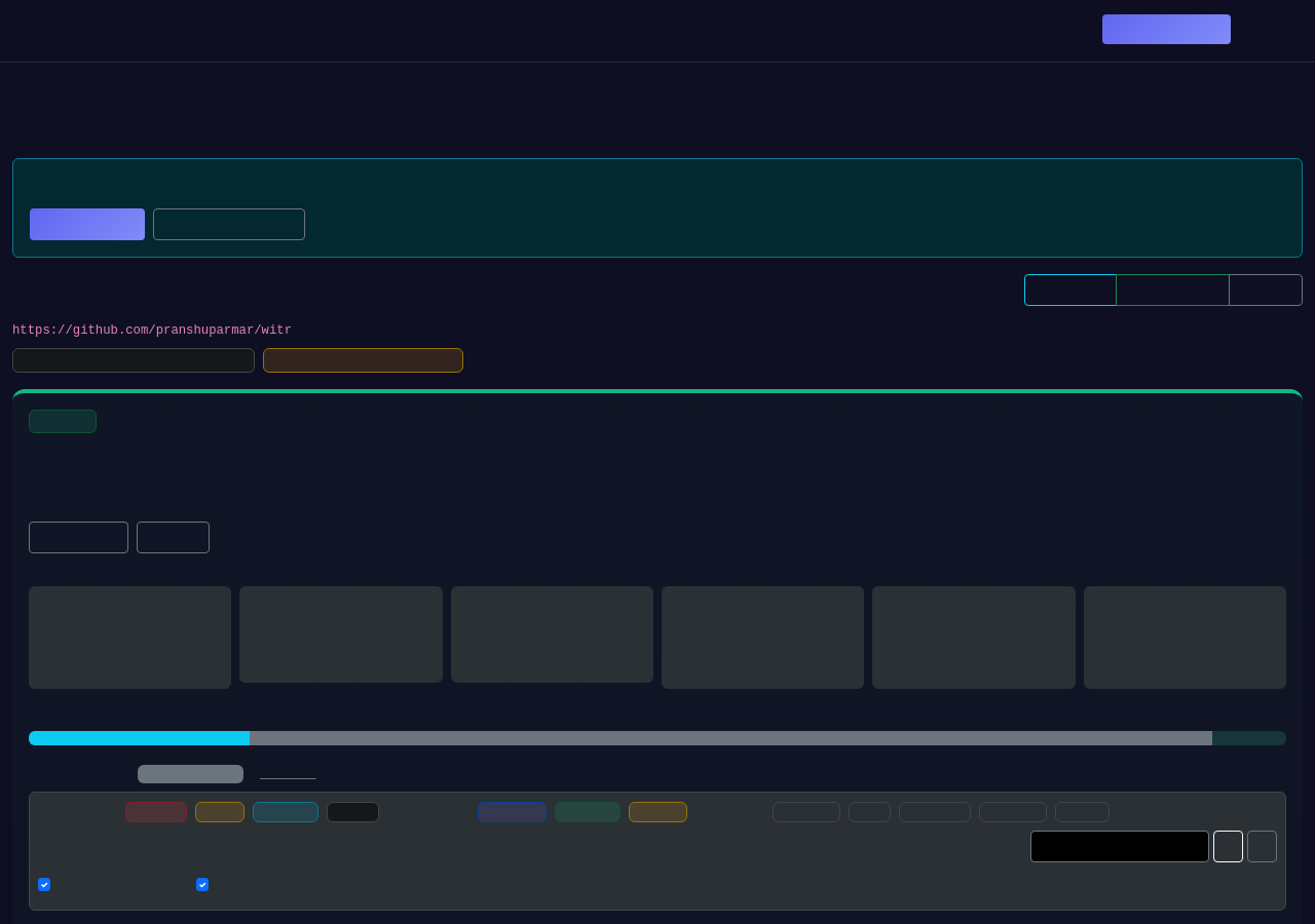 Live scan page